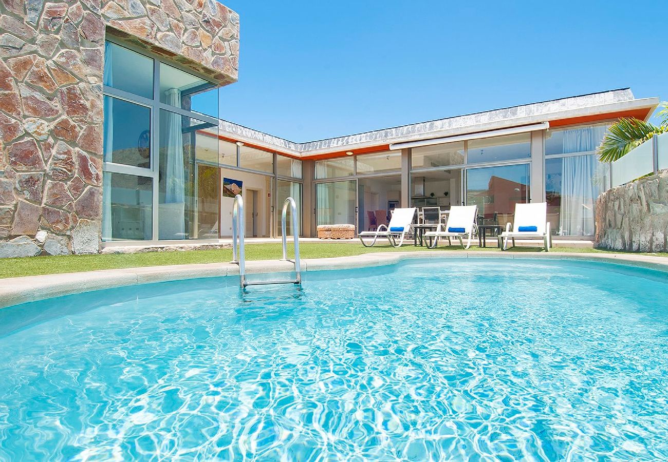 Villa en Mogán - Villa con piscina privada Tauro Villas Deluxe I 